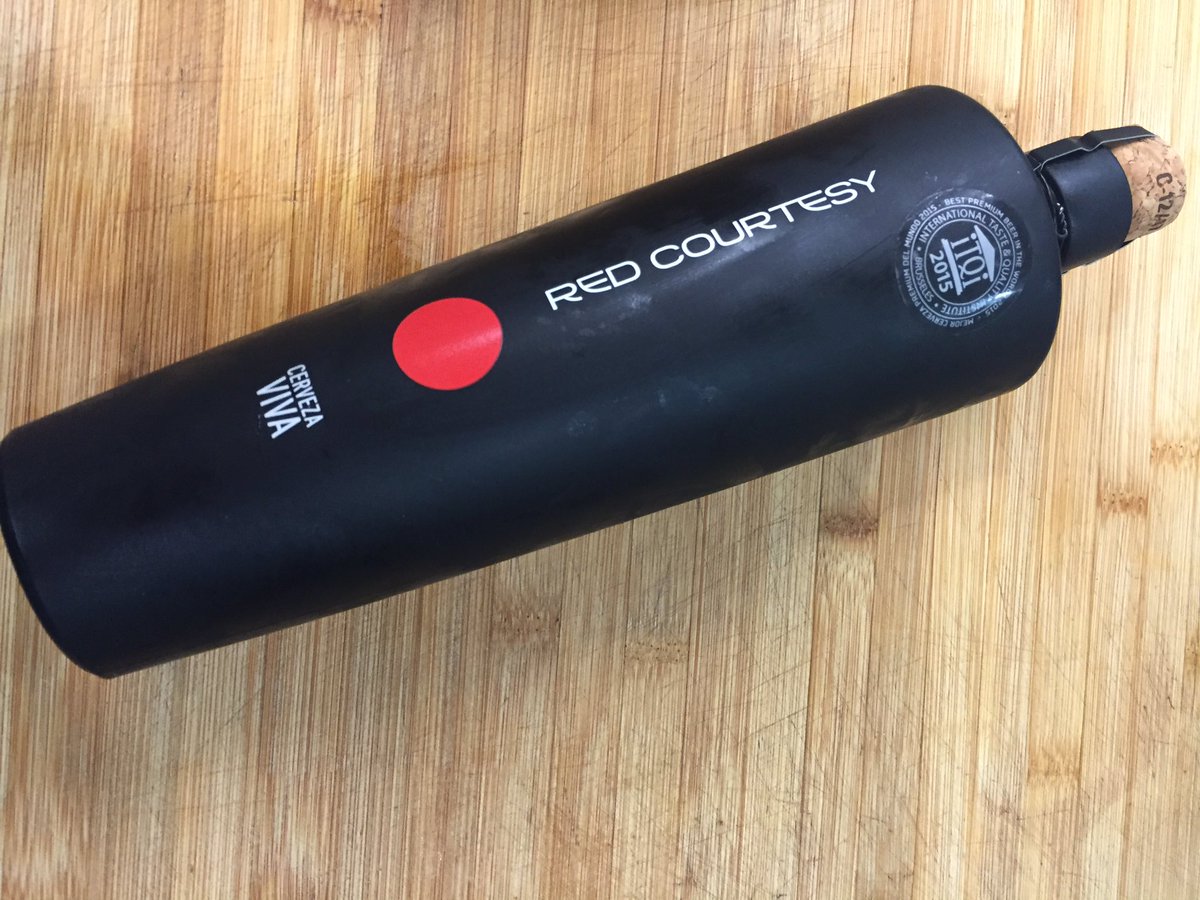 justitonotario's tweet image. Red Courtesy @RedCourtesy #cervezaviva 
Un regalo de El Señor de Cuenca @Luismcendan