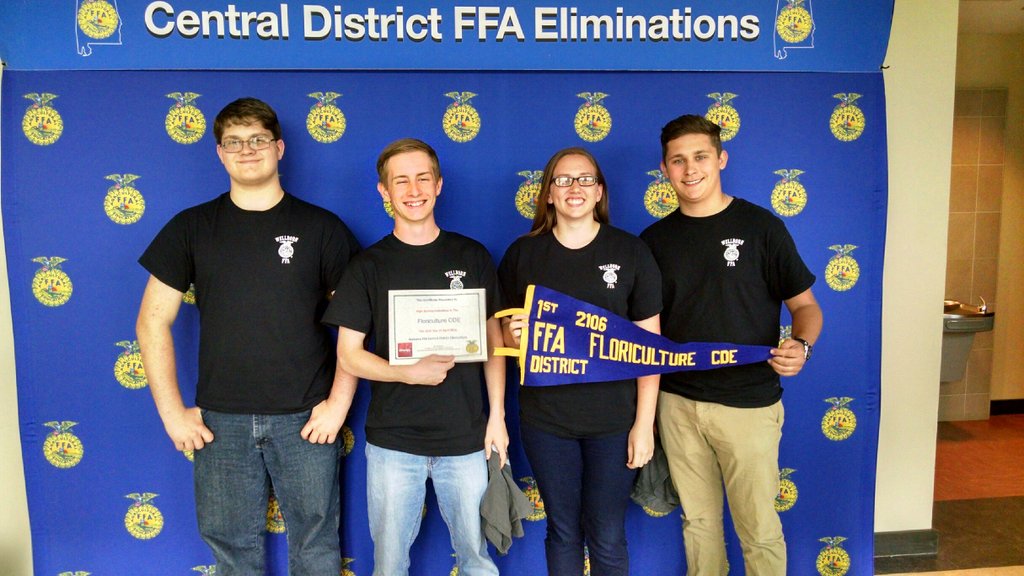 WWHS__FFA's tweet photo. Floriculture team place 1st in District and Brady is highest scorer. Go Panthers! @WWHSPantherNews  @walterwellborn https://t.co/aQXlfyseQa