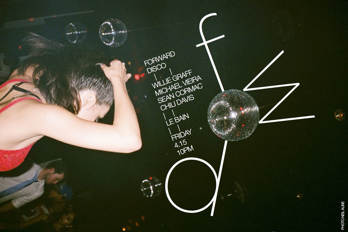 Oops! Tonight is <a href="/ForwardDisco/">Forward Disco</a> <a href="/LeBainNYC/">Le Bain</a> <a href="/standardny/">Emely _Palmiero</a> w/ Willie Graff Michael Vieira <a href="/SeanCormacNYC/">Sean Cormac</a> <a href="/ChiliDavisNYC/">Chili Davis</a>