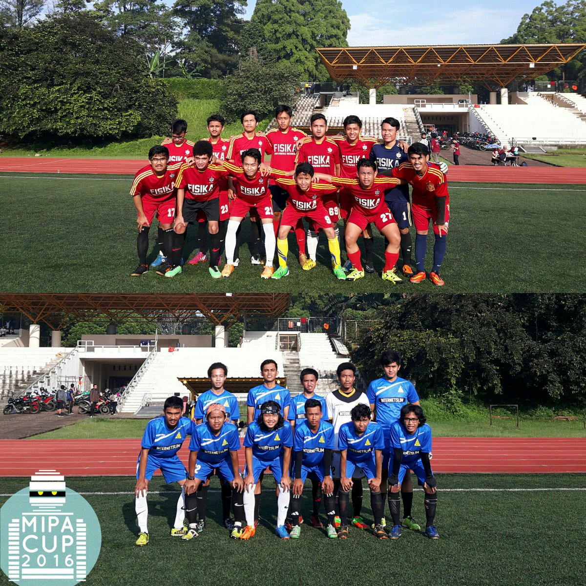 [PERTANDINGAN SEPAKBOLA MIPA CUP]

Pertandingan Sepakbola antara Geografi vs Fisika di Stadion UI baru saja dimulai!