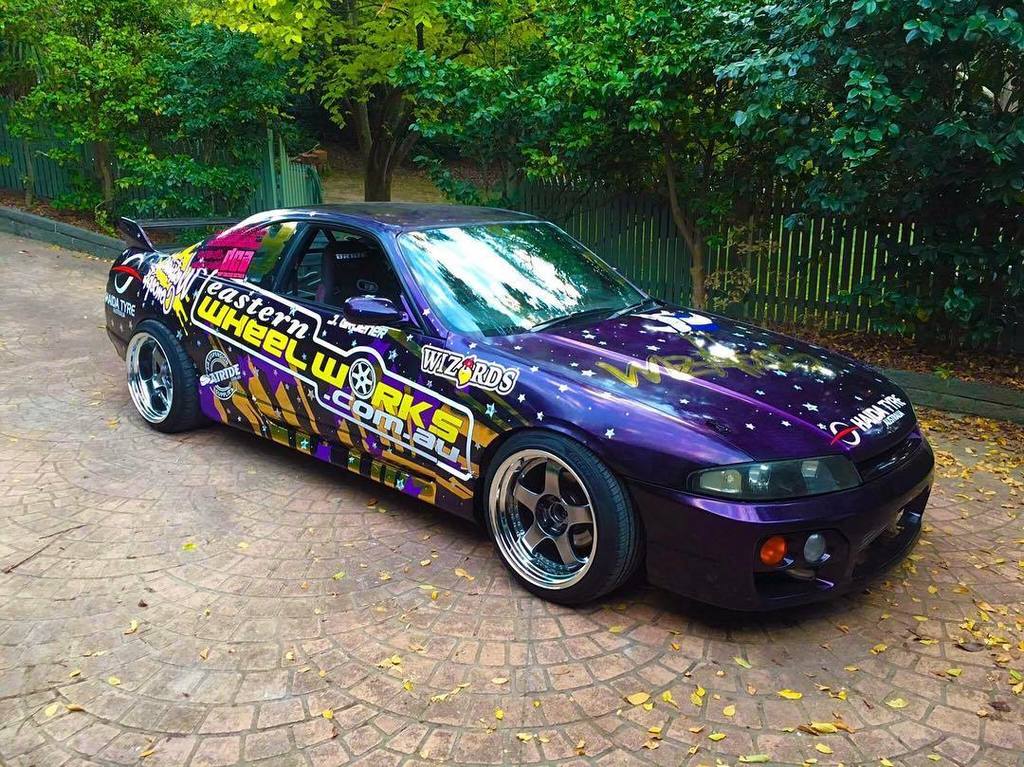 m_mediouni's tweet photo. New look for this year thanks @westsideconcepts @ursexc @benthebeard_666 #nissan #r33 #skyline #vicdrift #dca #drif… https://t.co/dKqMwPAG5m
