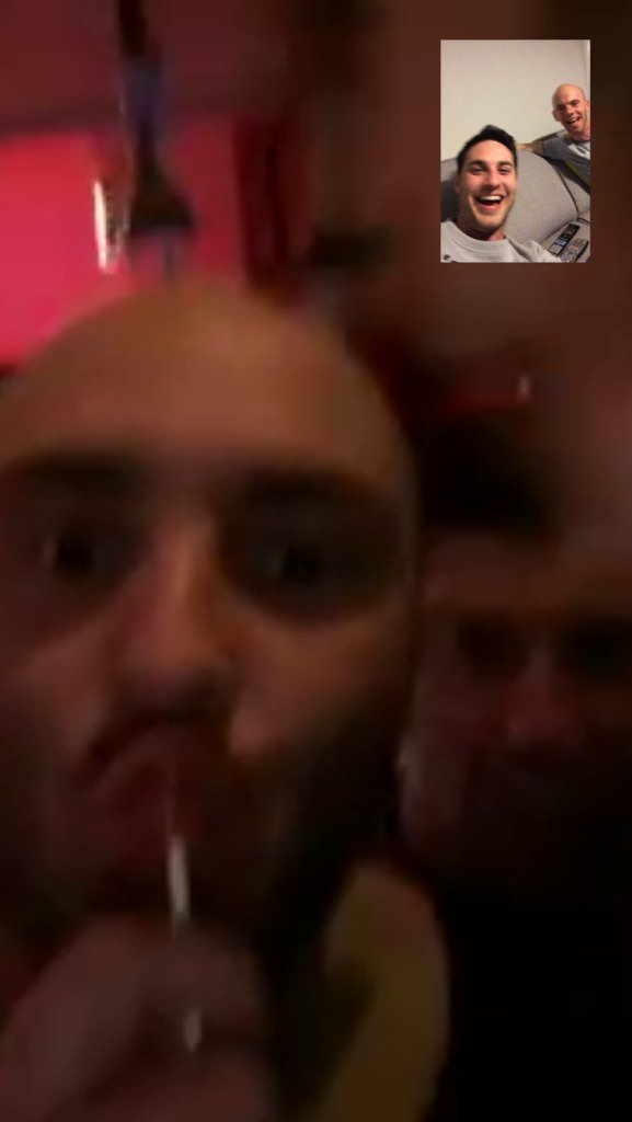 j_slatts's tweet photo. Deano loves FaceTime on a night out @dean999501 @huw_hamer #lollypop https://t.co/tKKOQPAPp8