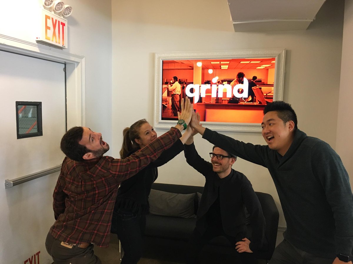 propelify's tweet photo. Check out @GrindSpaces hi-5! ππΌ Get 50% off tix to Propeller (code: #hi5gift) https://t.co/2Ou2ToM6z3 #tech #nj #ny https://t.co/hUSJ4TiuKK