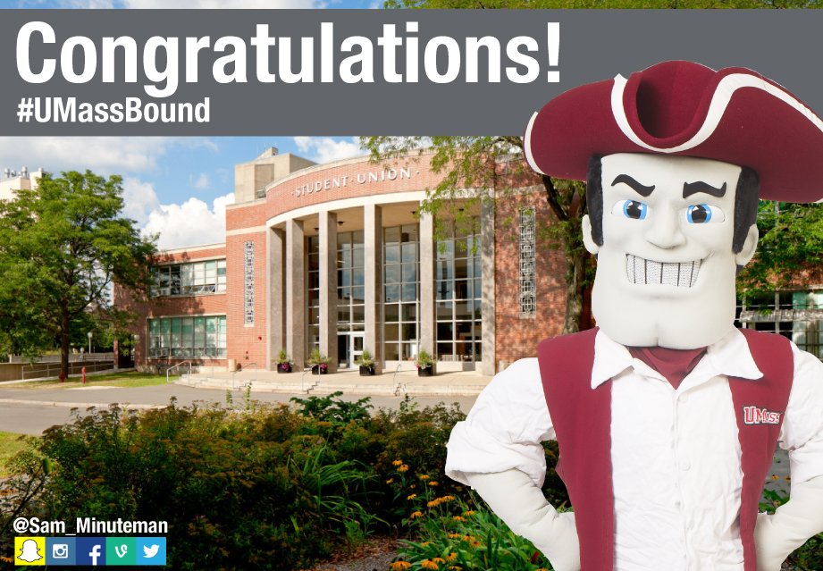 Sam_Minuteman's tweet photo. @PatKennes Great news!! #UMassBound https://t.co/ASWHuz9Uxt