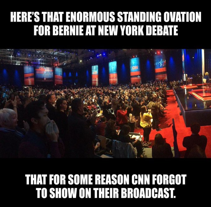 And @CNN says @BernieSanders  lost....please...#FeelTheBern #DemDebate #NYDebate https://t.co/qP1mQp