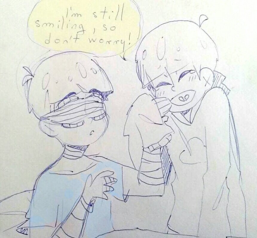 Blind!Karamatsu au fanart. Scenes from this fanfiction https://t.co/7FtJczYnNc 