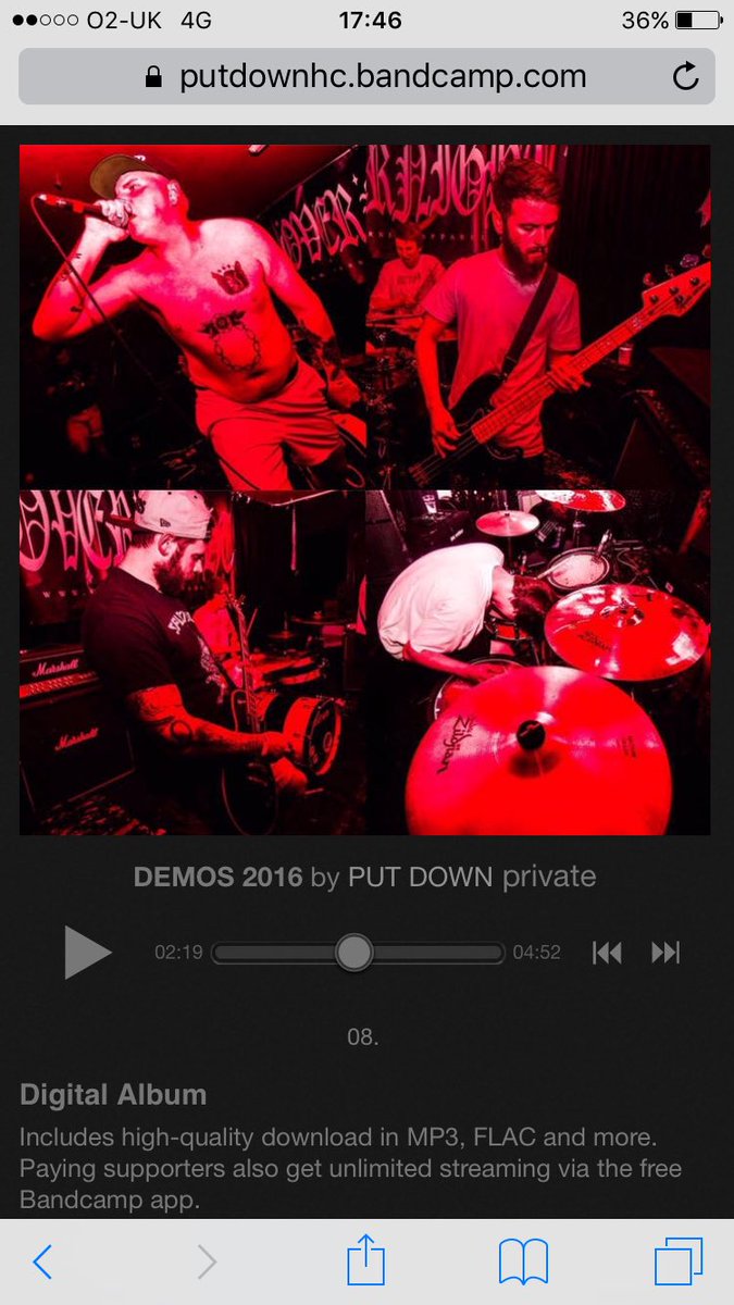 PUT DOWN tweet media