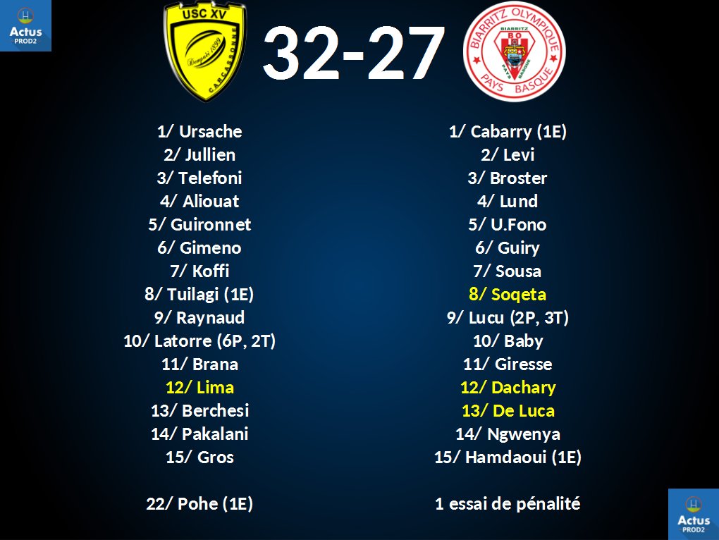 L'<a href="/USCXV/">‏ْ</a> s'impose contre le <a href="/BOPBweb/">BOPBweb</a> ! #USCBO