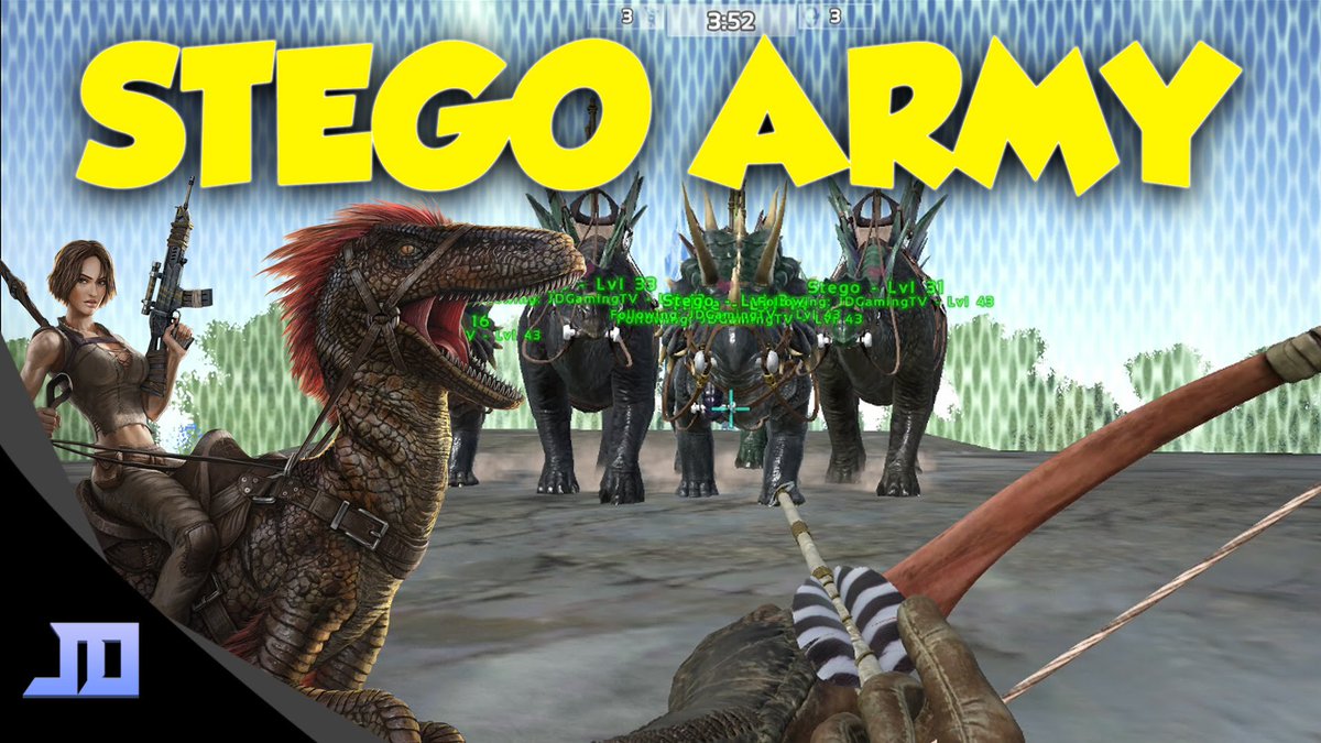 JDGamingTV's tweet photo. ARK: Survival Of The Fittest (SOTF) - STEGO ARMY EP. 2 https://t.co/OtxliPQADy https://t.co/qPv2UAios9