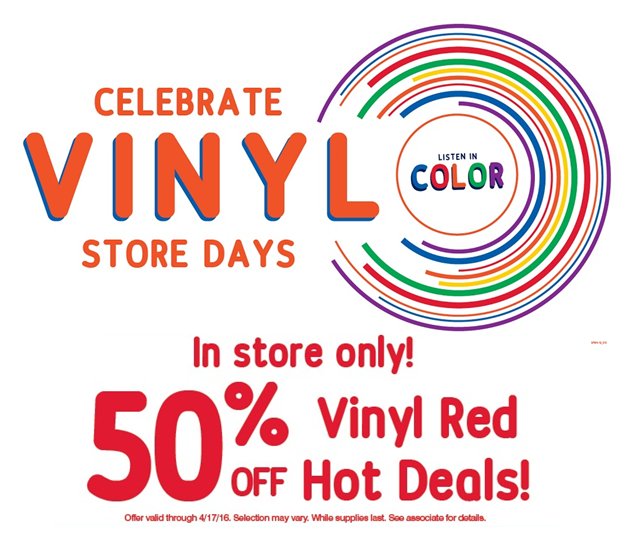 Fye Happy Vinyl Day Save 50 On Our Red Hot Vinyl Deals In Fye Stores T Co Sfjgej2acf