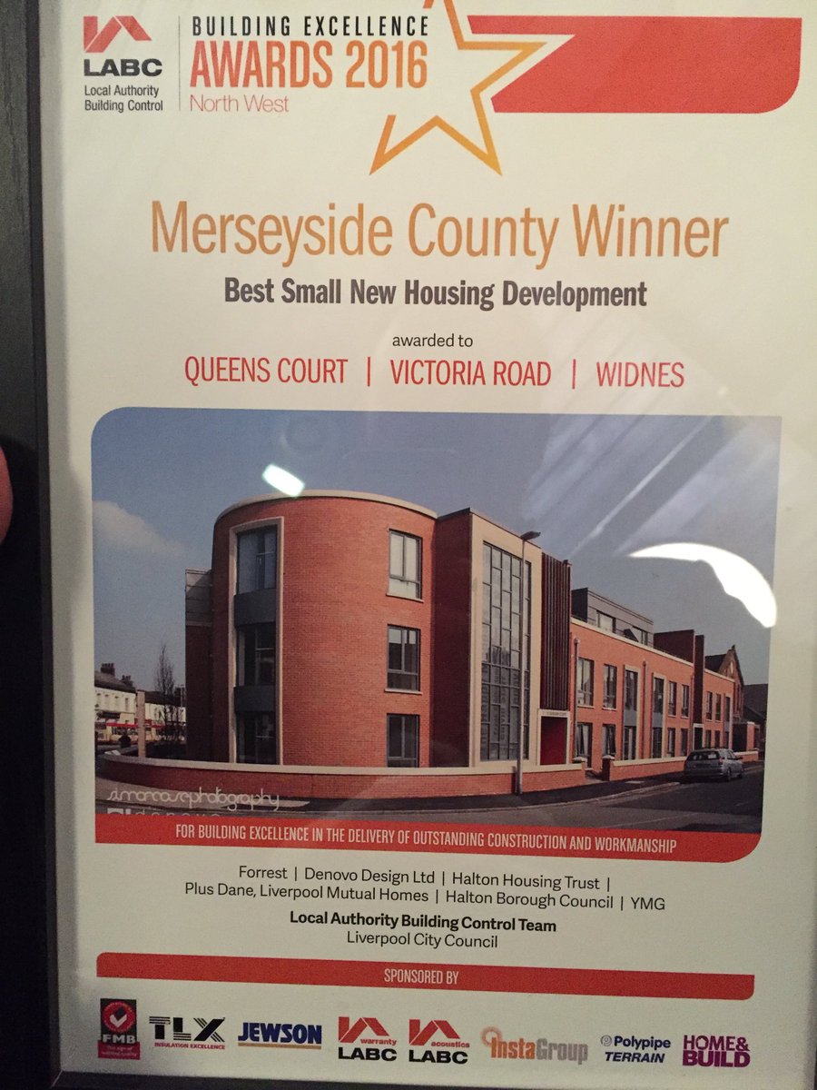 paulm_HHT's tweet photo. @HaltonHousing proud to win Best Small New Housing Development LABC awards tonight https://t.co/JgHFOWgwgZ