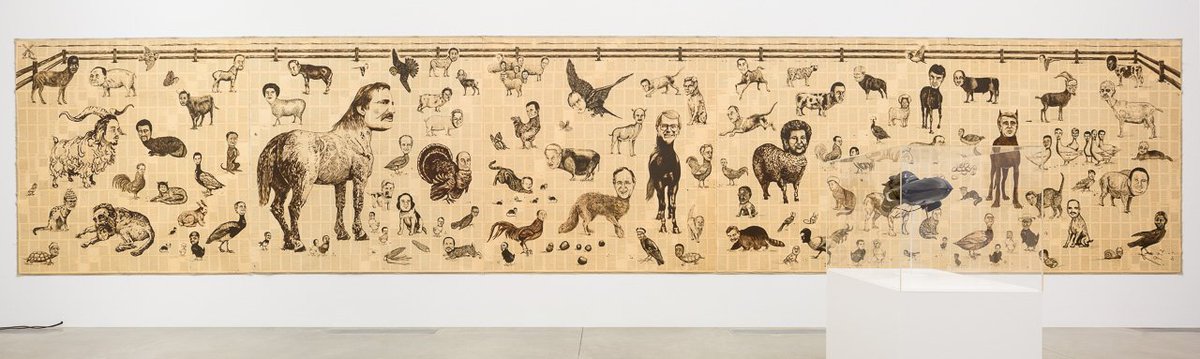RennieCollect's tweet photo. 'Animal Farm' by #TimRollins and #KOS is a perfect example of what can be created when art and education are united https://t.co/0AEKcplReE