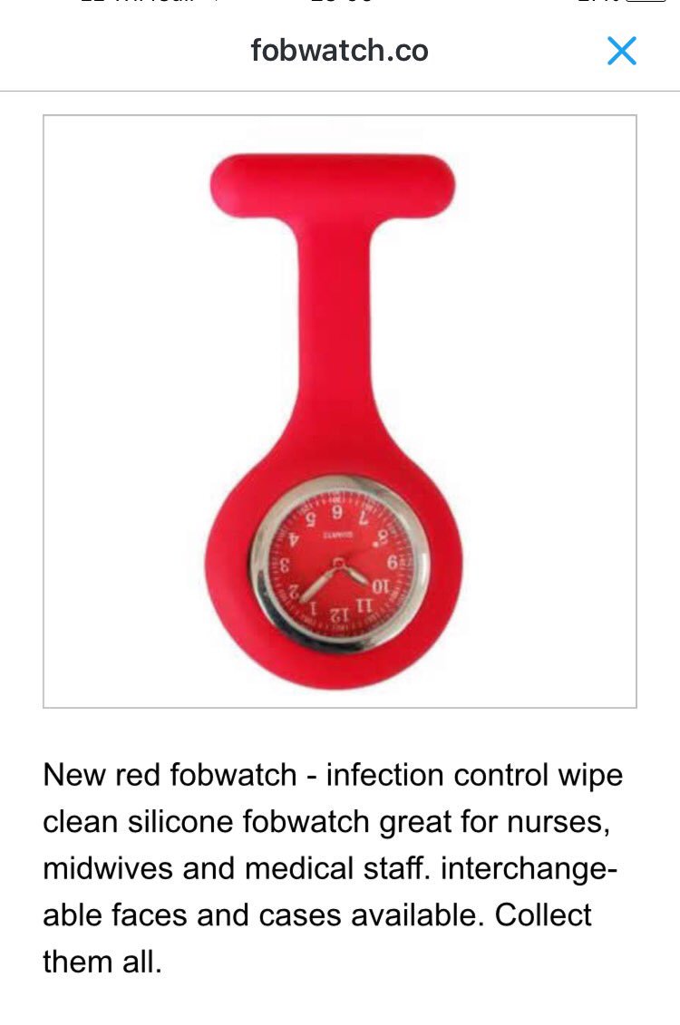 The All New Red fobwatch Get yours here goo.gl/jwo0be