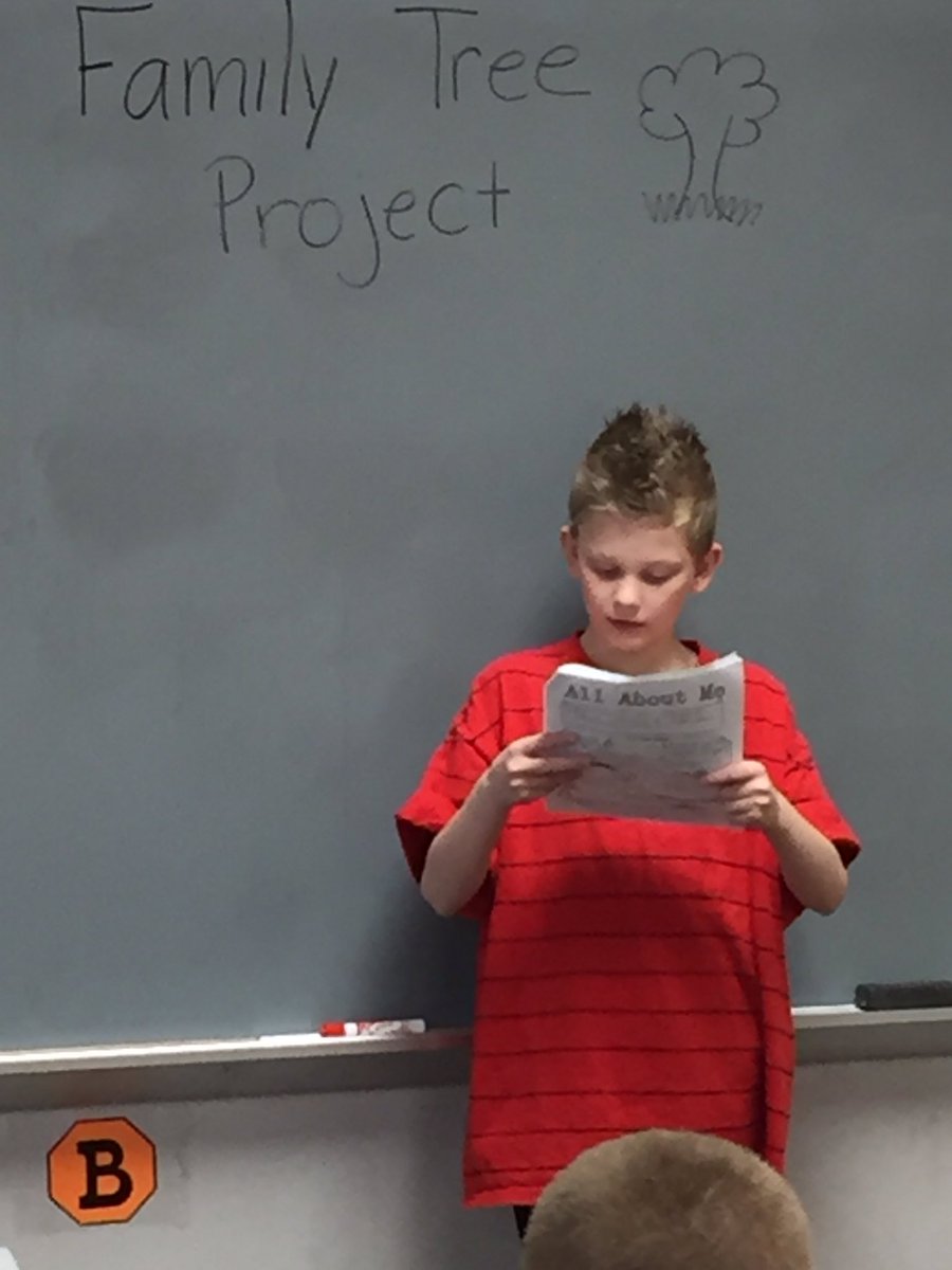 Family Tree Presentations!  #jbsrocks