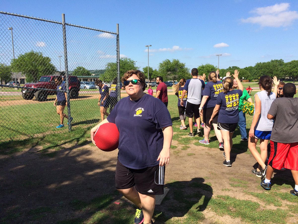orteganic's tweet photo. First Annual Gattis vs. Union Hill kickball game! 16-0 UHE wins!!! @CoreyRRISD https://t.co/KVyeA1GTix