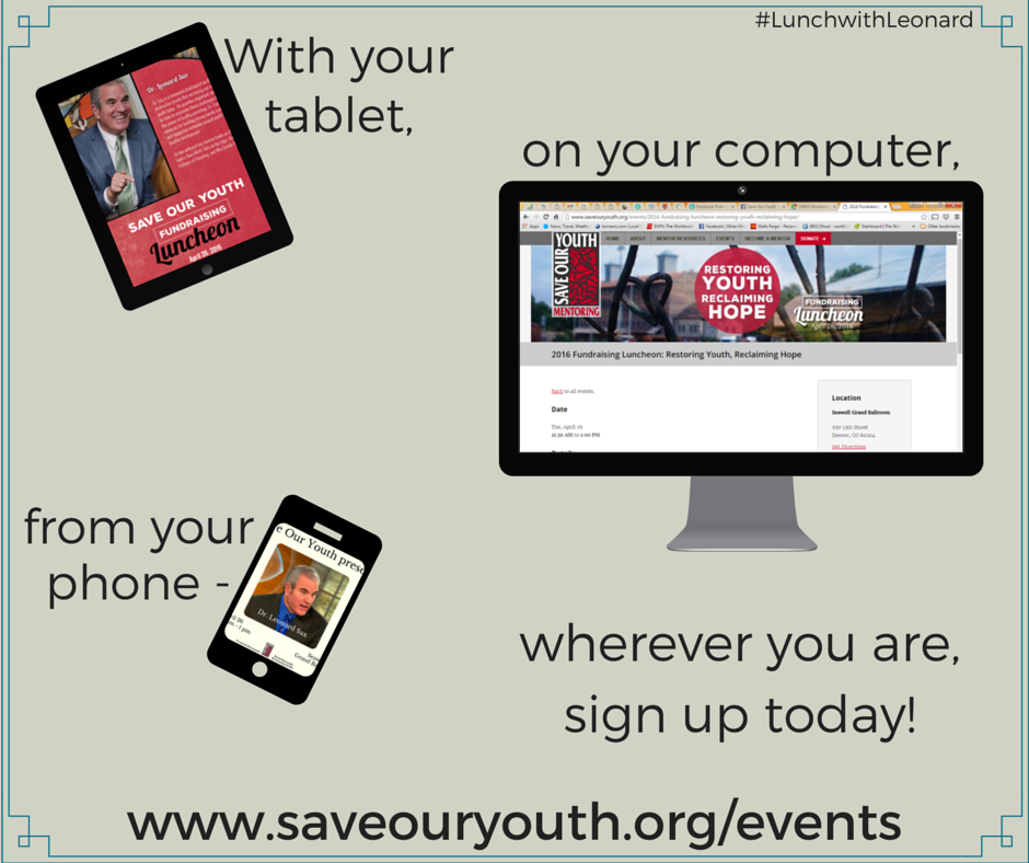 saveouryouthden's tweet photo. Only 11 days to go until @unfragilekids at #LunchwithLeonard! Don't miss this great event downtown Denver! https://t.co/mSDwRglcE4