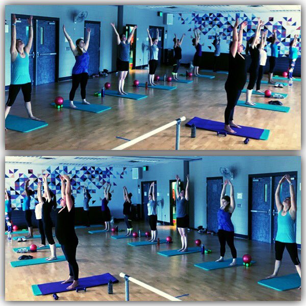 AllisonMillerTV's tweet photo. Breathe in....the weekend :) @ymca @YMCAAustinNW #balletsculpt #fitness https://t.co/wFMB5eZDlw