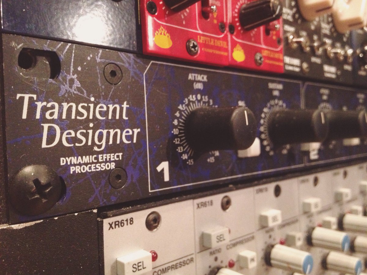 RFGStudio's tweet photo. Happy #FeatureFriday! The #TransientDesigner dynamic processor is located in #StudioA! https://t.co/hDcirpGgDe
