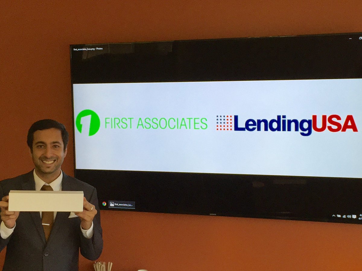 LendingUSA's tweet photo. Thrilled to be part of #Lendit2016! We had a great time and won an Apple Watch! Thanks @1stassociates and @LendIt! https://t.co/L94J2WZG2n