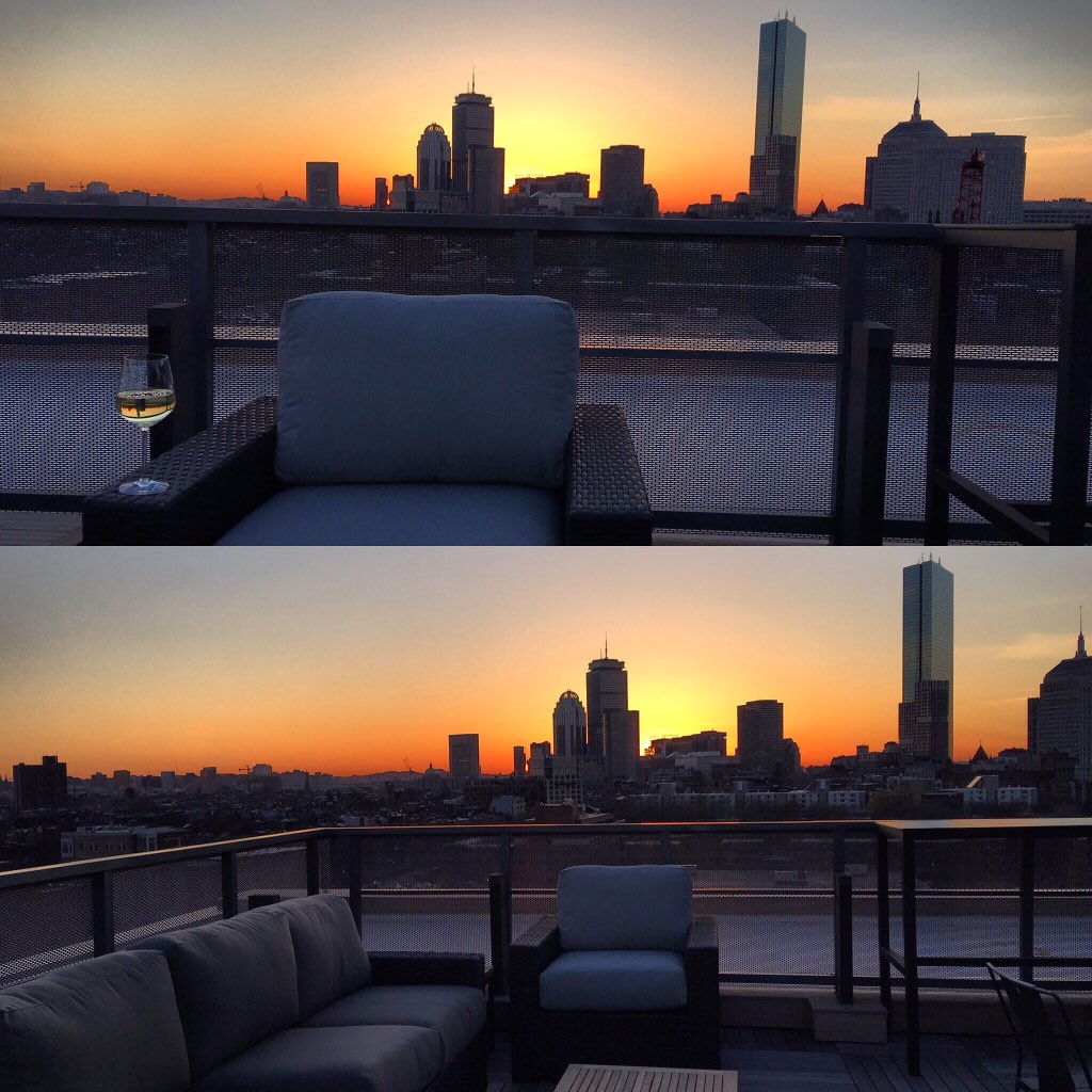 InkBlockBoston's tweet image. It's the first Spring for our Sepia roofdeck and we're celebrating the arrival of new furniture! 

#boston #InkBlock