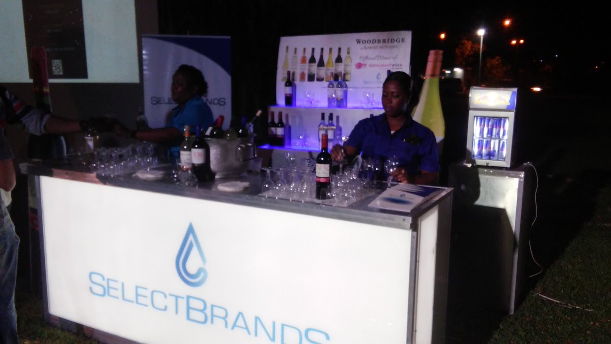 carimactimes16's tweet photo. Select Brands is also serving wine at their booth here at the launch #Sponsors #CarimacTimes2016 https://t.co/KqclXa9u82