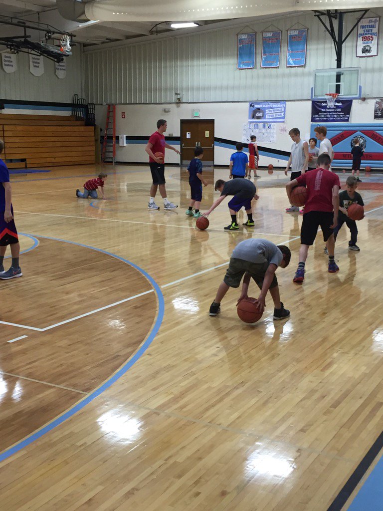 TheRealMrKula's tweet photo. Basketball drills time at the lock-in!  #cbwildcats #futurewildcats #pumpkinpushing https://t.co/mId6BC4tnb