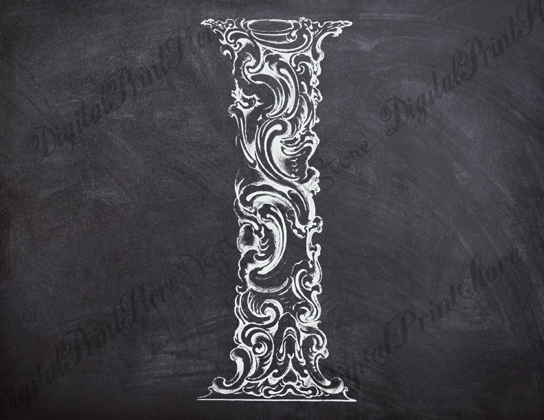 AishaShopAisha's tweet image. Letter Vintage Floral Alphabet Chalkboard Letter I 002… tuppu.net/2ff78705 #DigitalPrintStore #MonogramAlphabet