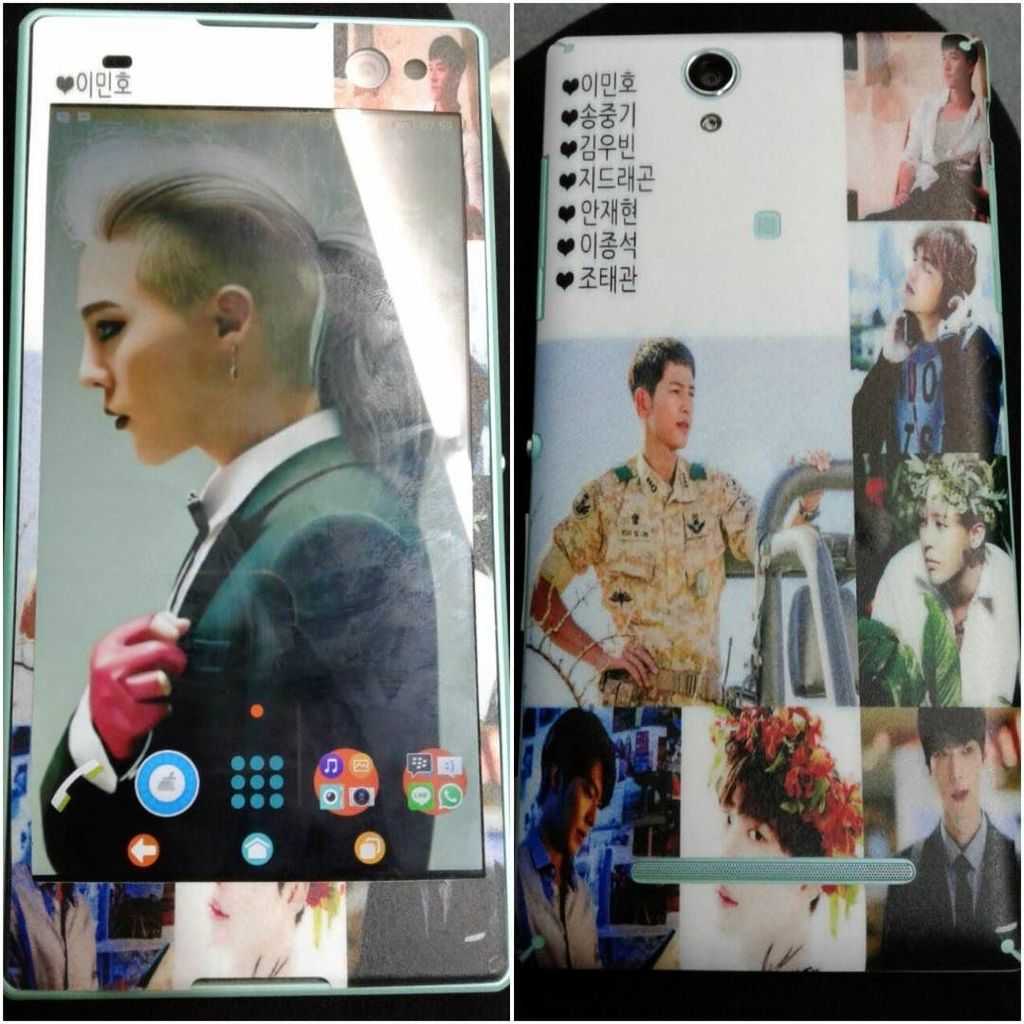 lovewoobinoppa's tweet image. ift.tt/1r0Rxi6 Lovemyhandphone #sonyxperiac3 #garskin #gdragon #songjoongki #jaspercho #leeminho #kimwoob…