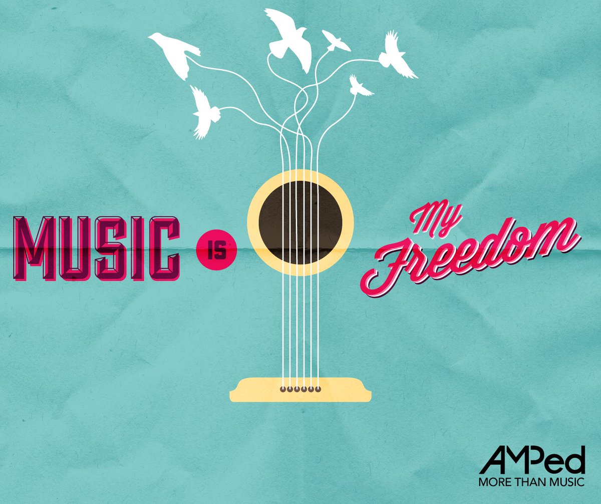 AMPed_Music's tweet photo. Let the music set you free. https://t.co/kDmGFrWu8u