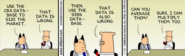 Data Humor by <a href="/DailyDilbert/">Dilbert</a> dilbert.com