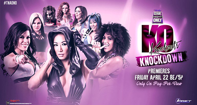 IvorTna's tweet photo. The must see @IMPACTWRESTLING One Night Only PPV, #KnockoutsKnockdown is only 7 days away!
#mustwatchevent https://t.co/6kWZVHXnYx