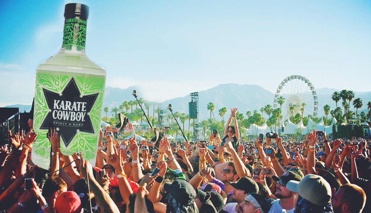KarateCowboy's tweet photo. See you at #Coachella 
Party like you're there, even if youre not. Its the weekend.
#KarateCowboy #ExploreDontFollow https://t.co/hyyufncrFC