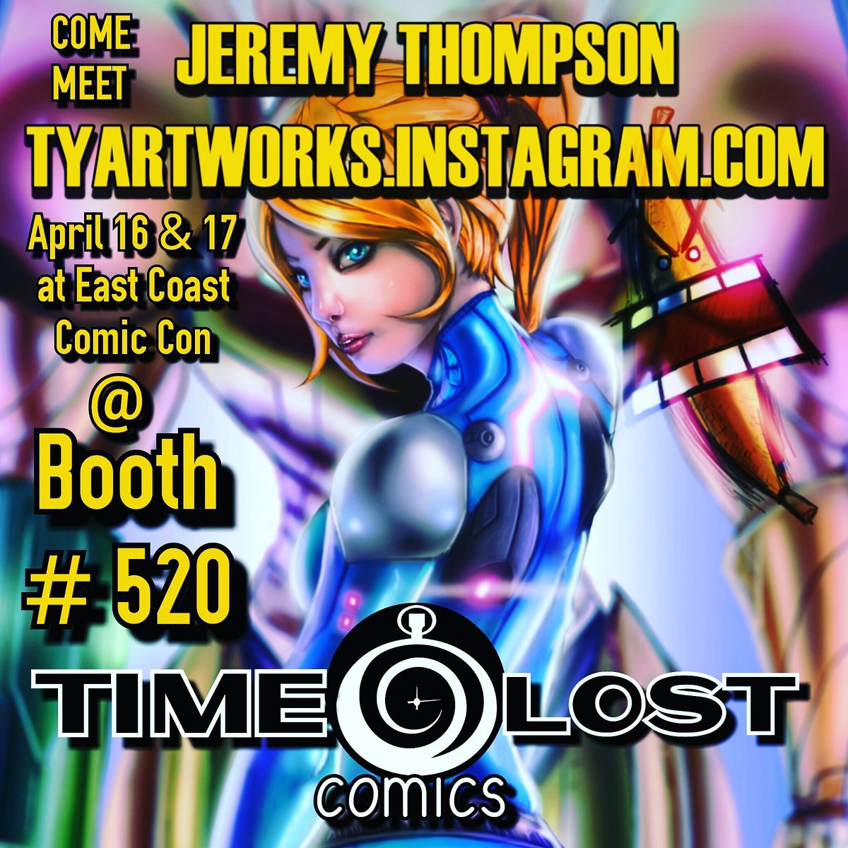 TimeLostComics's tweet image. @TYArtworks will have original art for sale &amp;amp; will  be doing sketches &amp;amp; commissions - hope to see you there!!