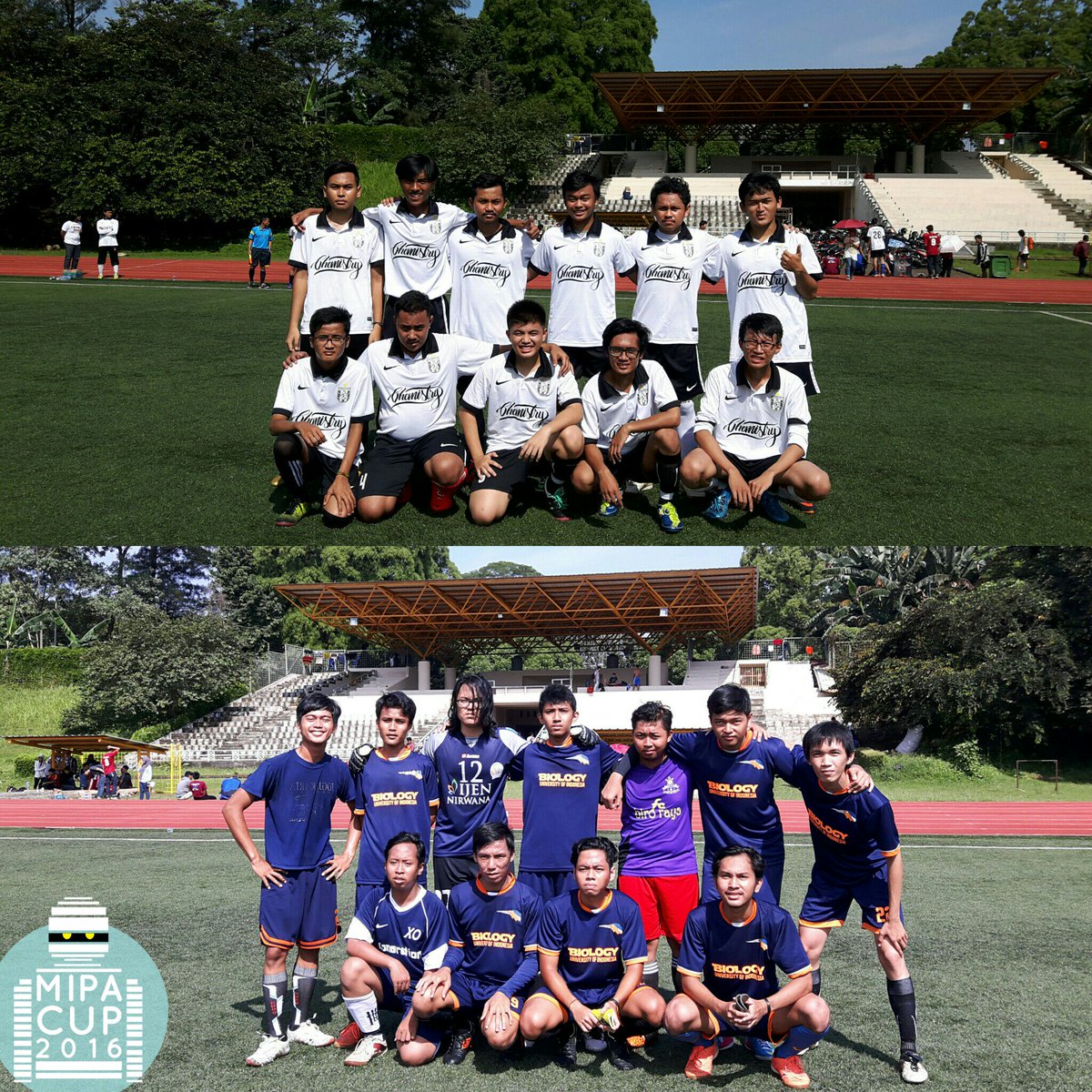 [PERTANDINGAN SEPAKBOLA MIPA CUP]

Pertandingan sepakbola⚽ kedua antara Kimia vs Biologi baru dimulai!🏃🏃