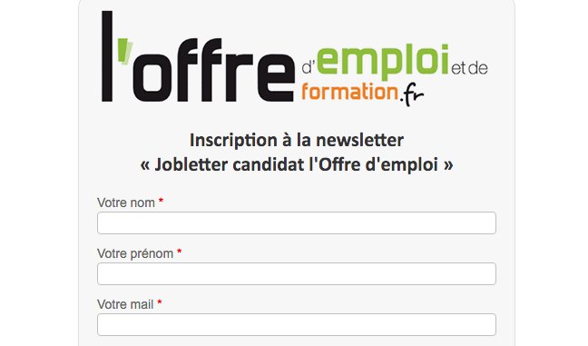 loffredemploiAl's tweet image. Emploi ou formation en Alsace ? Inscrivez-vous à notre #JobLetter =&amp;gt; jobletter.mailing.pro pour ne rien manquer !