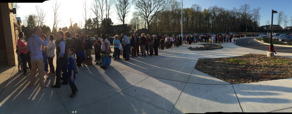 Look at this line for our final Aladdin performance. Thx for all your support families!  Love <a href="/Team_MCES/">Mays Chapel ES</a> community.