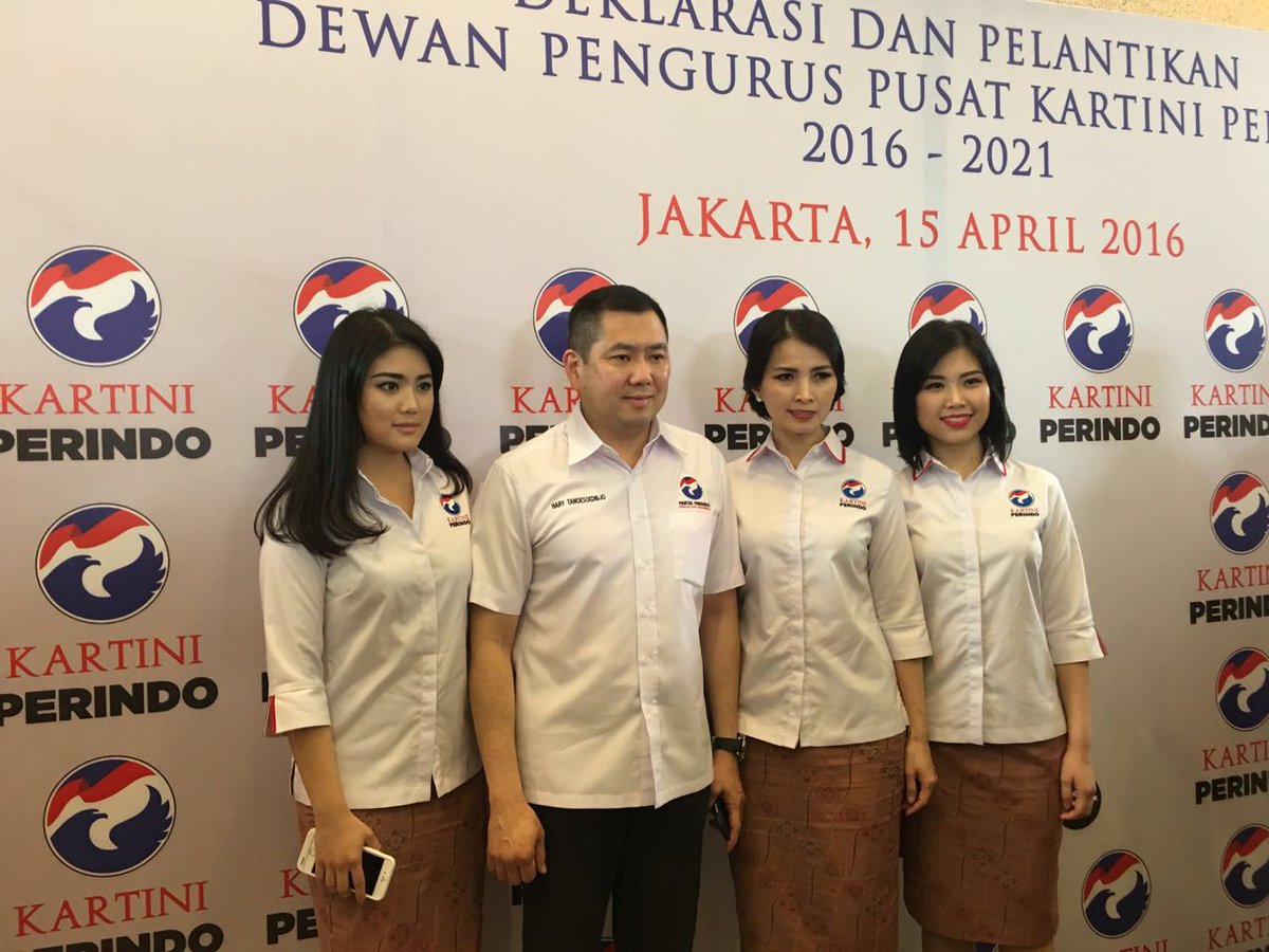 Deklarasi dan pelantikan DPP Kartini Perindo 15/4/2016