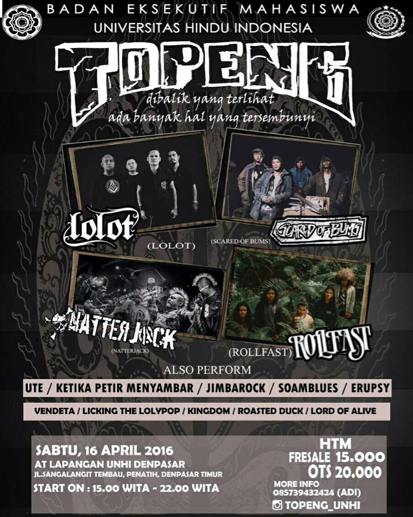 Datangnya lebih awal ya teman" kita on stage jam 6 peteng gandeng pasangannya atau mantannya #ehh ramaikan yess 😘