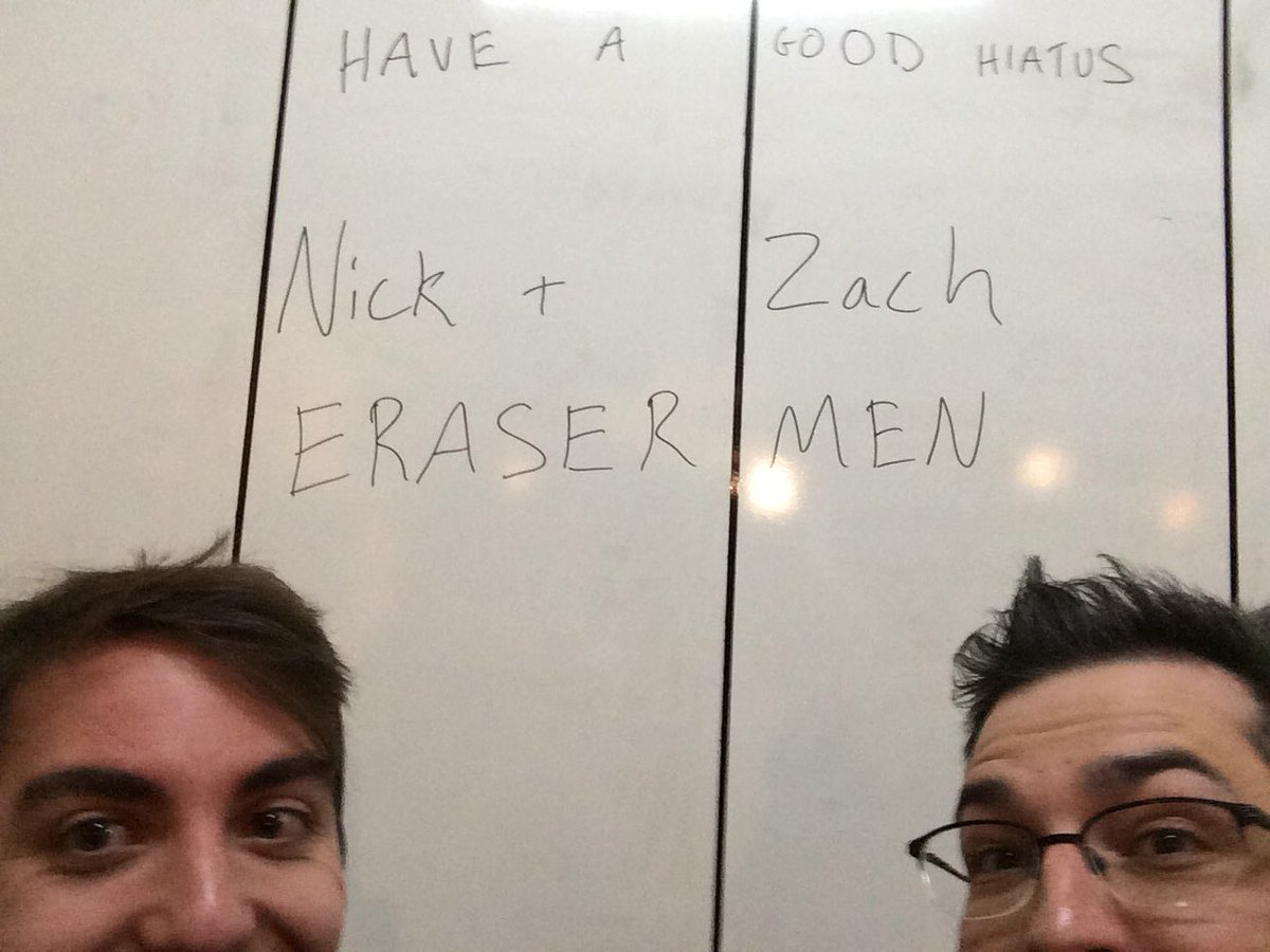 HickNurwitz's tweet photo. Signing out! Thanks for your #castle questions. https://t.co/D2r1KK4SCo