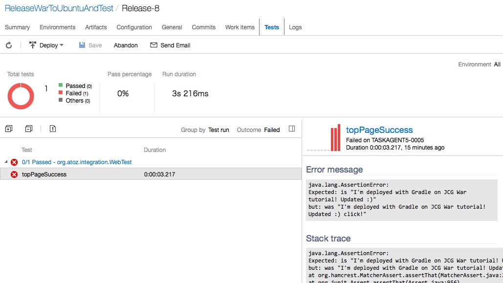 nkns165's tweet image. MSのツールを勉強しに来たのになぜかまたSeleniumのテスト書いてるw なんとか組み込めて、「正しく失敗する」ことを確認できました。 #DevOpsJP