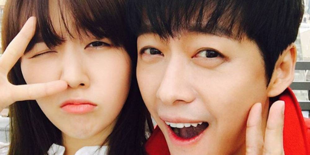 allkpop's tweet photo. Nam Goong Min and Minah pose together on set of new drama 'The Beauty and the Beast'!
https://t.co/zbq0ZXkILX https://t.co/YA5KRKeQjR