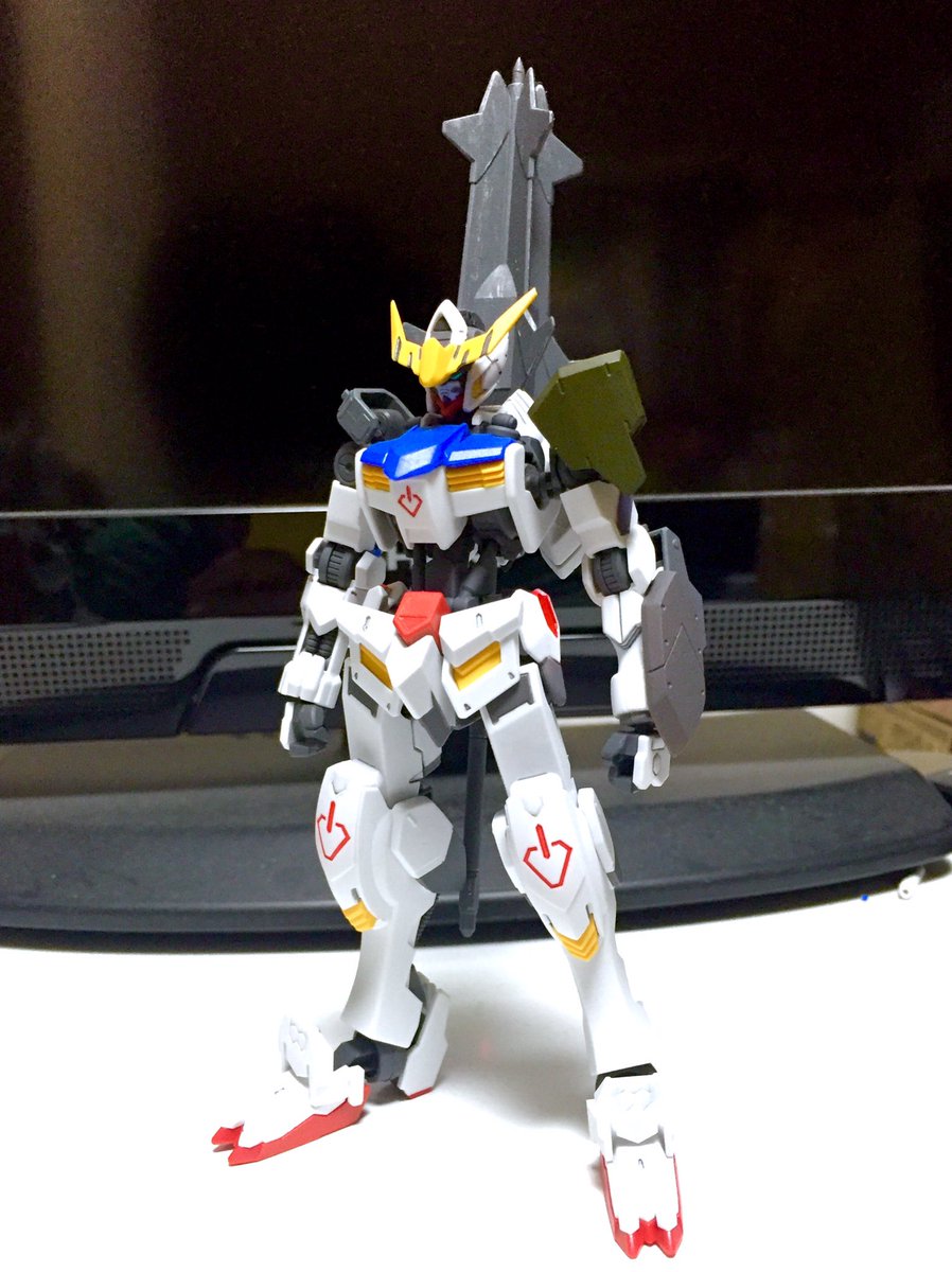 Micro Hgガンダムバルバトス第1 5形態完成しました 今回は白成型色生かしのつや消し仕上げで メイスだけは拘って パイルバンカー 平手接続 持ち手脱着と第3話の再現を W 1dayモデリングt製作会 完成 Micro Hgガンダムバルバトス第1 5形態完成しました 今回は白成型色生かしのつや消し仕上げで メイスだけは拘って パイルバンカー 平手接続 持ち手脱着と第3話の再現を W 1dayモデリングt製作会 完成