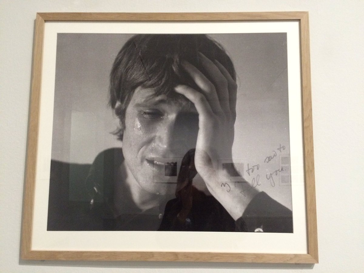 QVivere's tweet photo. Bas Jan Ader "I'm too sad to tell you" https://t.co/s0RHRF7GI4