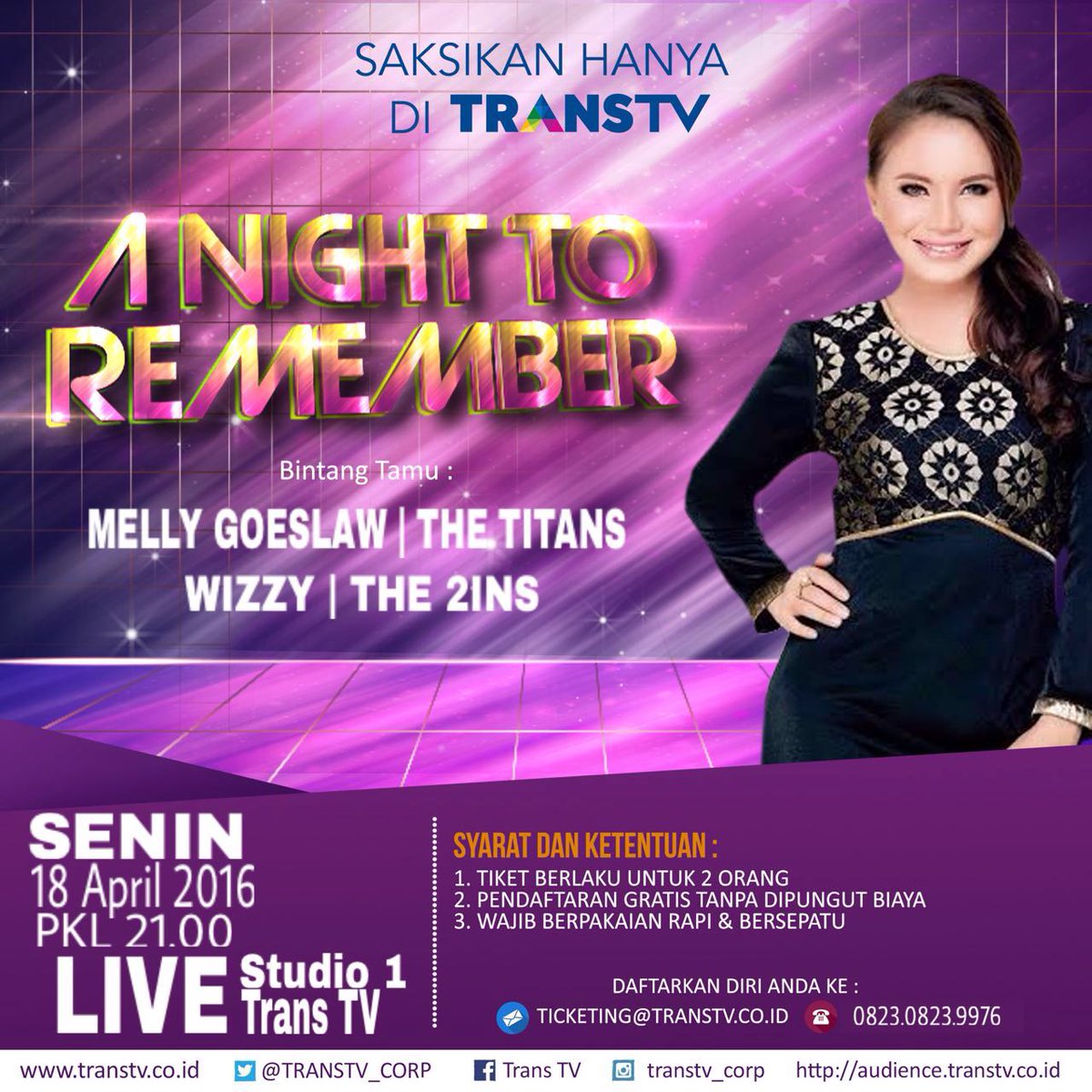 TRANS TV On Twitter Nostalgia Bareng Teh mynameisrossa Yuk Di ANTR 