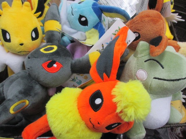 K Books アニメ館 入荷情報 ポケモンセンター限定ぬいぐるみ が多数入荷しました イーブイシリーズ最高に可愛いですね エルフーンの身代わりぬいぐるみは再販するたびに直ぐに売れてしまうレア商品です お見逃し無く ポケモン