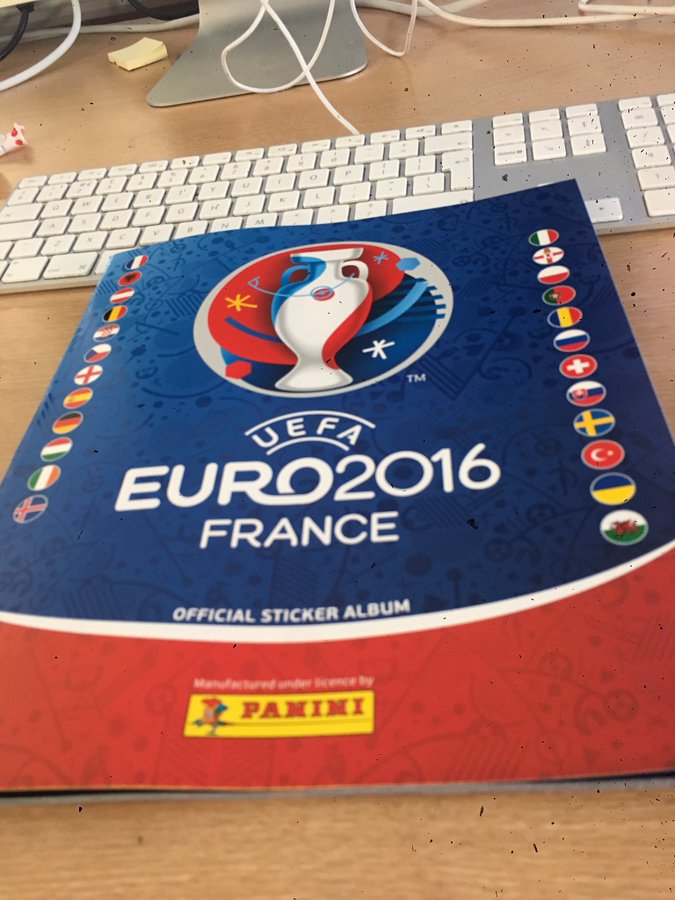 How much cost to complete the Euro 2016 Panini book? - Online