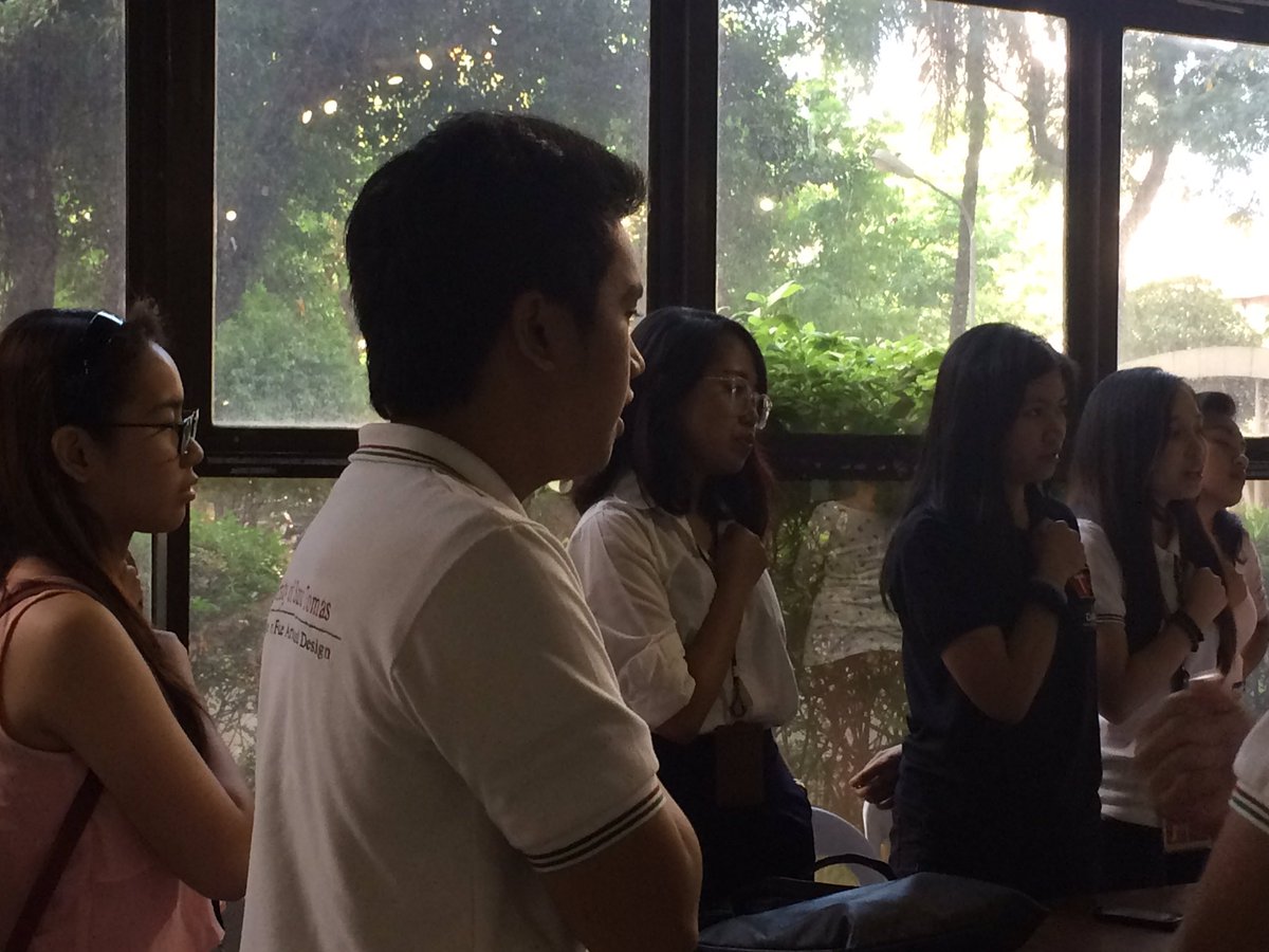 cfadtouchpoint's tweet photo. Closing #TPDice with the UST Hymn 

#TouchpointTV https://t.co/aqC0MbhsgB