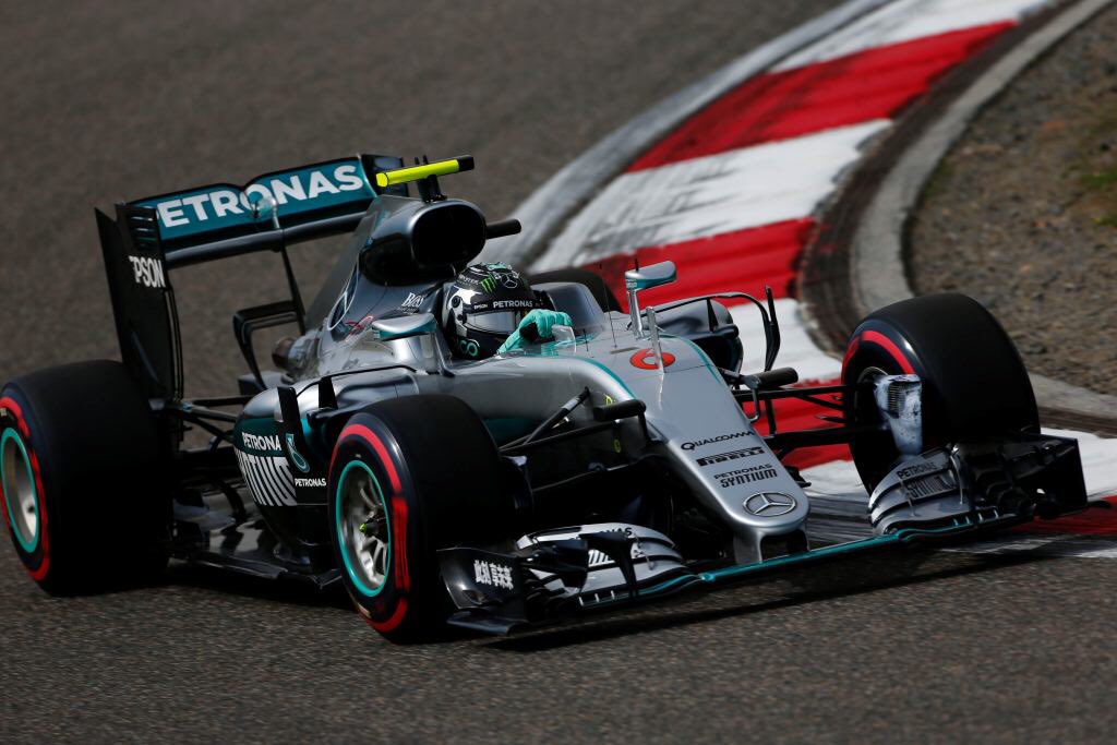 GET IN!!! It's POLE at the #ChineseGP for @nico_rosberg!!! WHAT a lap!!! SMASHED IT!!! #F1 #Quali