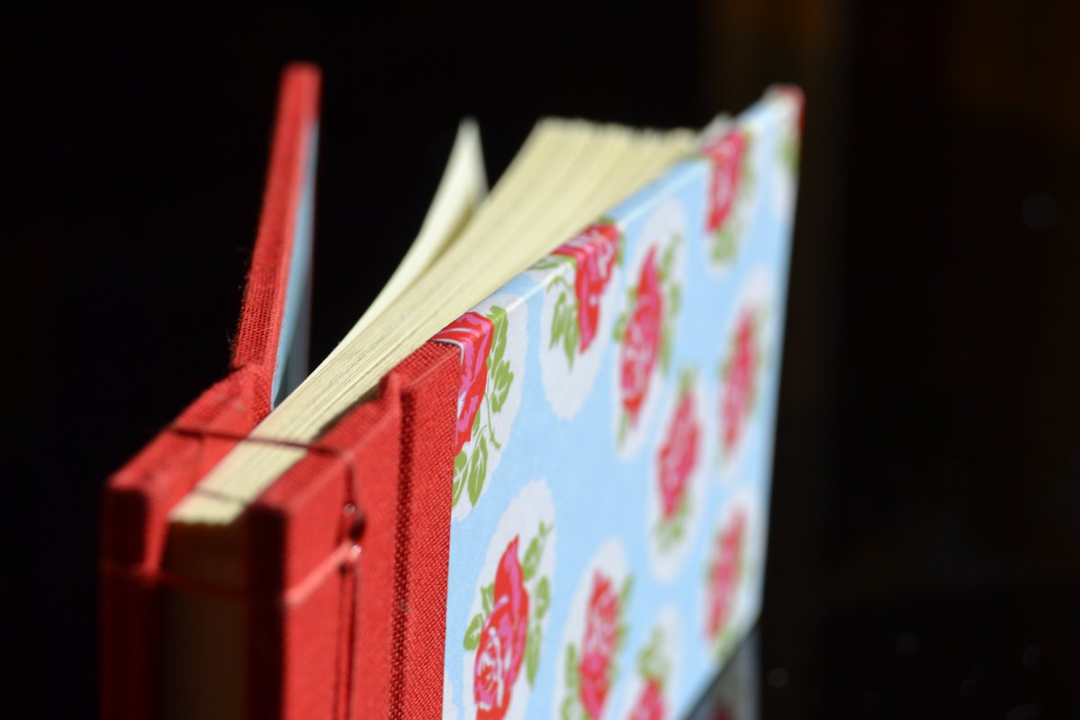 BBookbinding's tweet image. Taccuini Vintage-Spring in rilegatura giapponese #japanese  #primavera #butterfly #wonderland #handmade #bookbinding