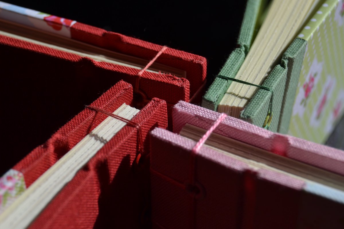 BBookbinding's tweet image. Taccuini Vintage-Spring in rilegatura giapponese #japanese  #primavera #butterfly #wonderland #handmade #bookbinding